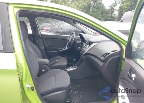 2013 Hyundai Accent Se из США, поврежденный, VIN KMHCU5AE1DU092402